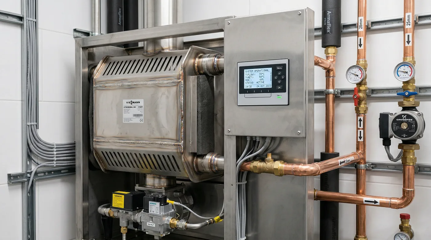 Main Drain Mechanical certified technician on the job